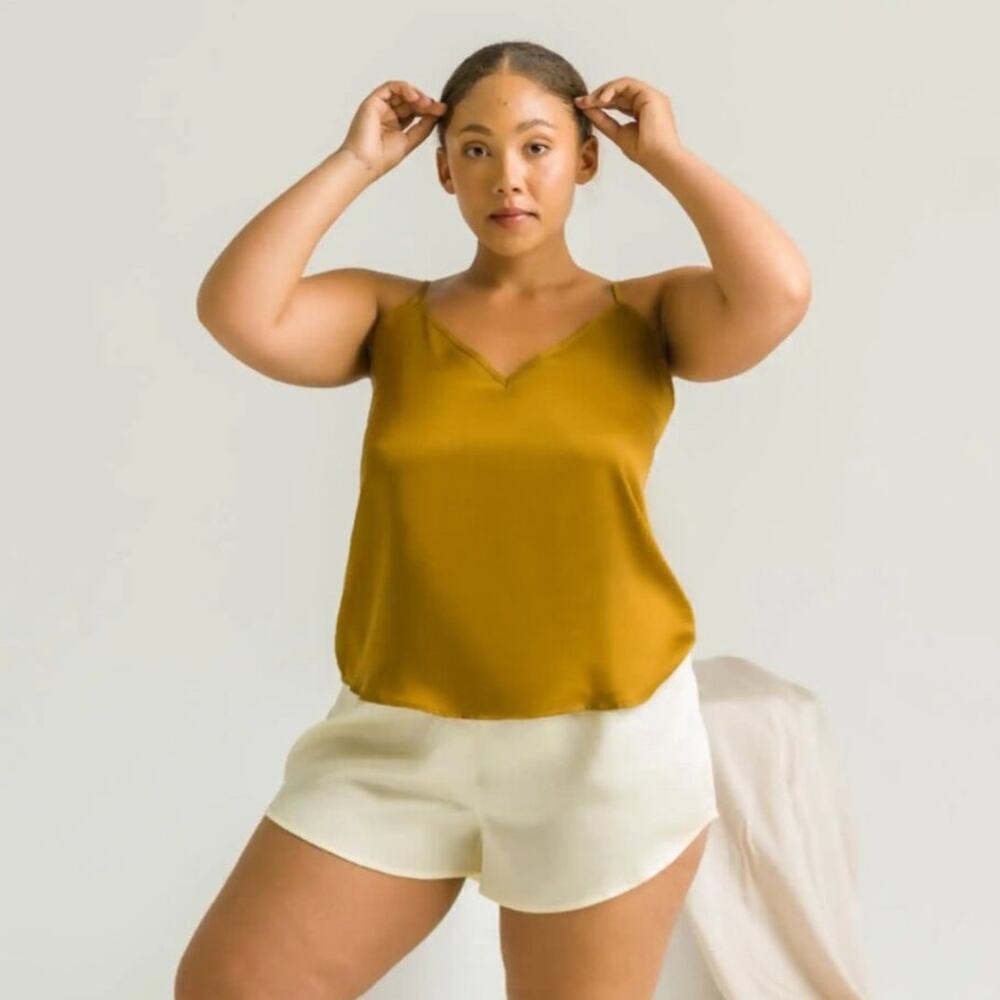 ettitude Bamboo Camisole Pajama Top in Bronze Size XXL‎ NWT